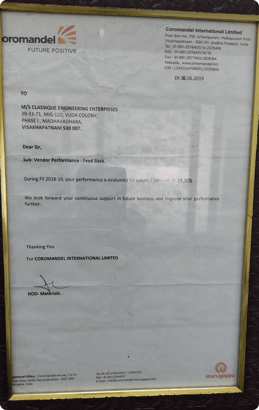 Factory workers discussing